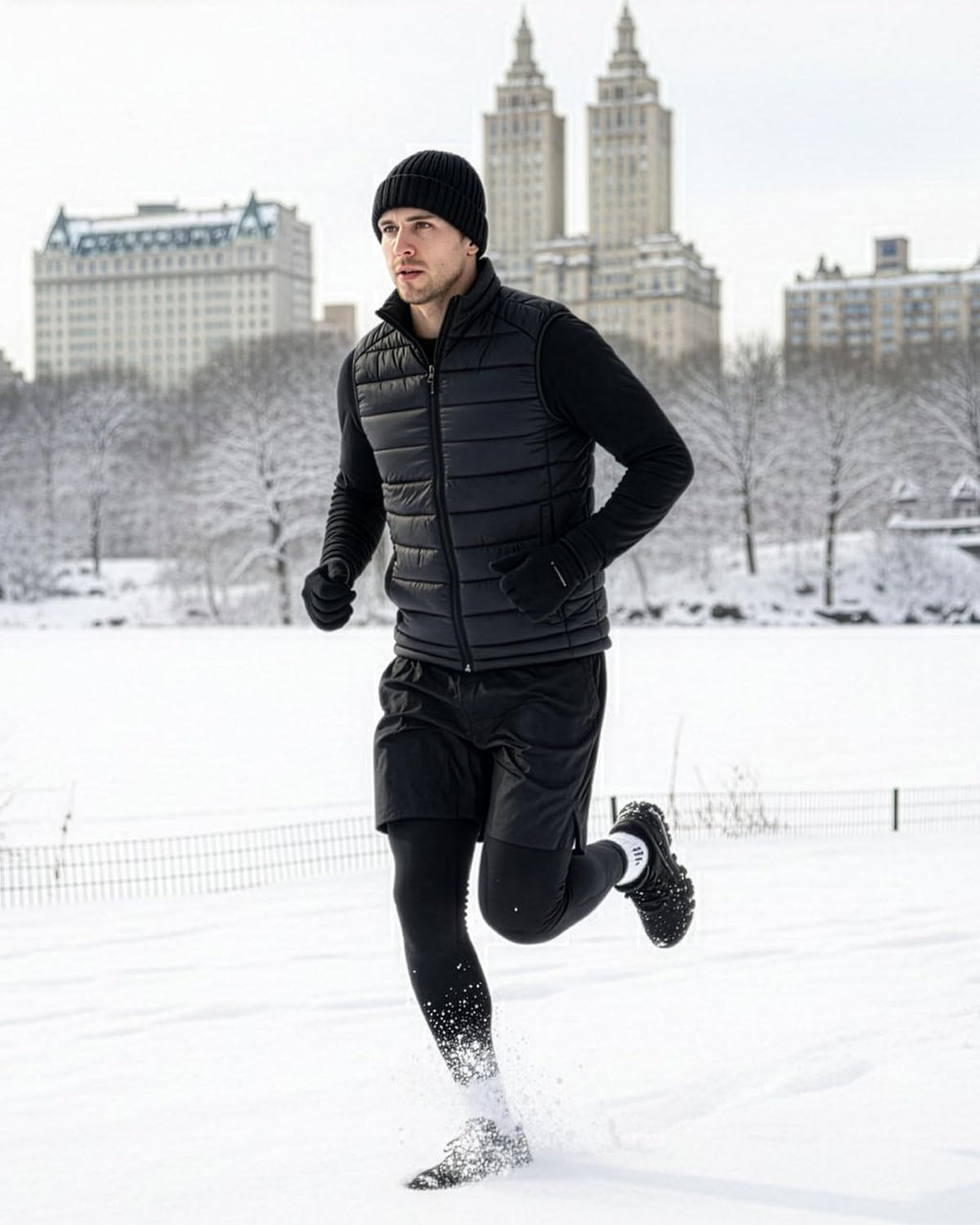 DRSKIN 3 or 2 Pack Men's Thermal Compression Pants Tights Fleece Lined Base Layers Underwear Sports Athletic Workout Winter