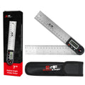 S&F STEAD & FAST Digital Angle Finder Tool with Case, 7 Inch / 200 mm