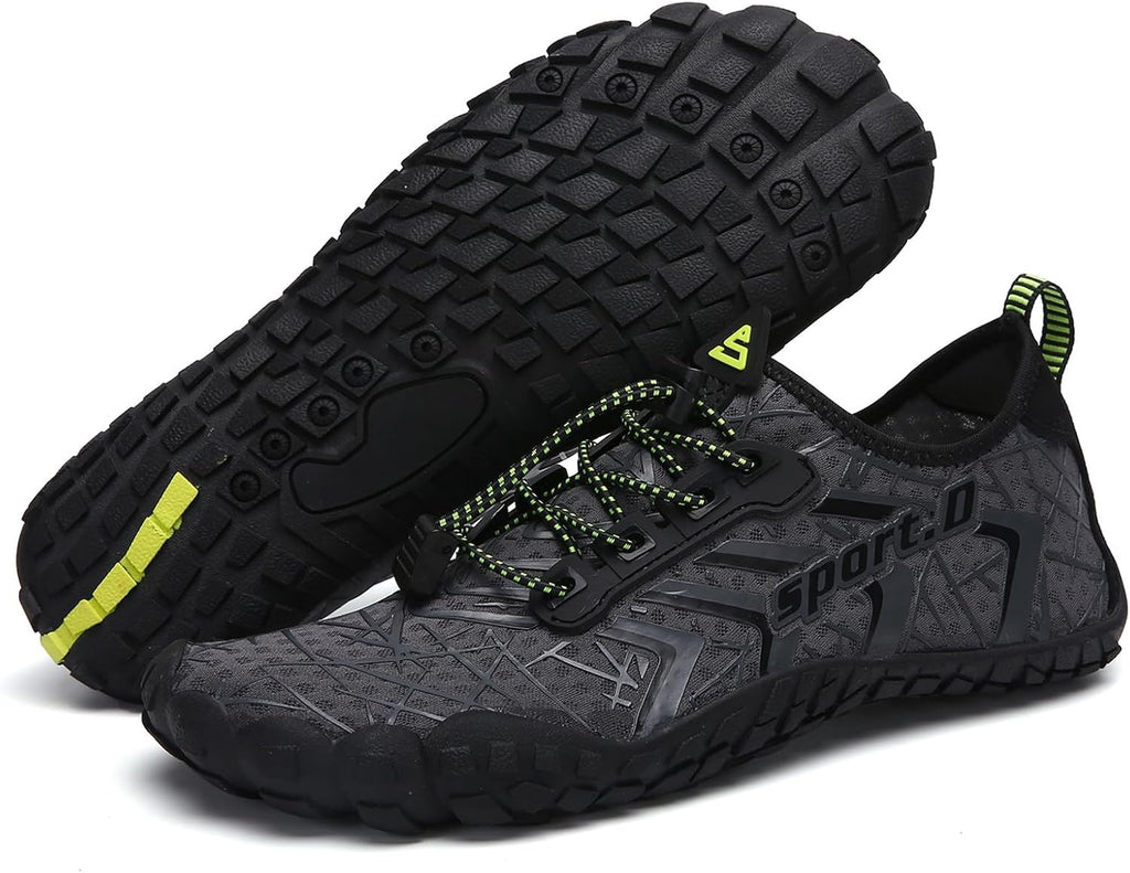 UBFEN Water Shoes for Men and Women Quick Dry Barefoot Hiking Swim Footwear