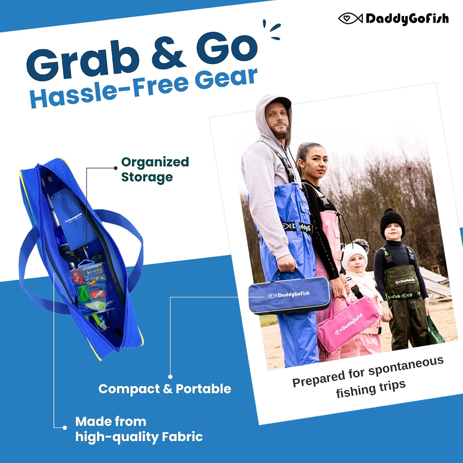 Kids Fishing Pole for Boys, Girls & Youth Age, Toddler Fishing Pole Set Kit