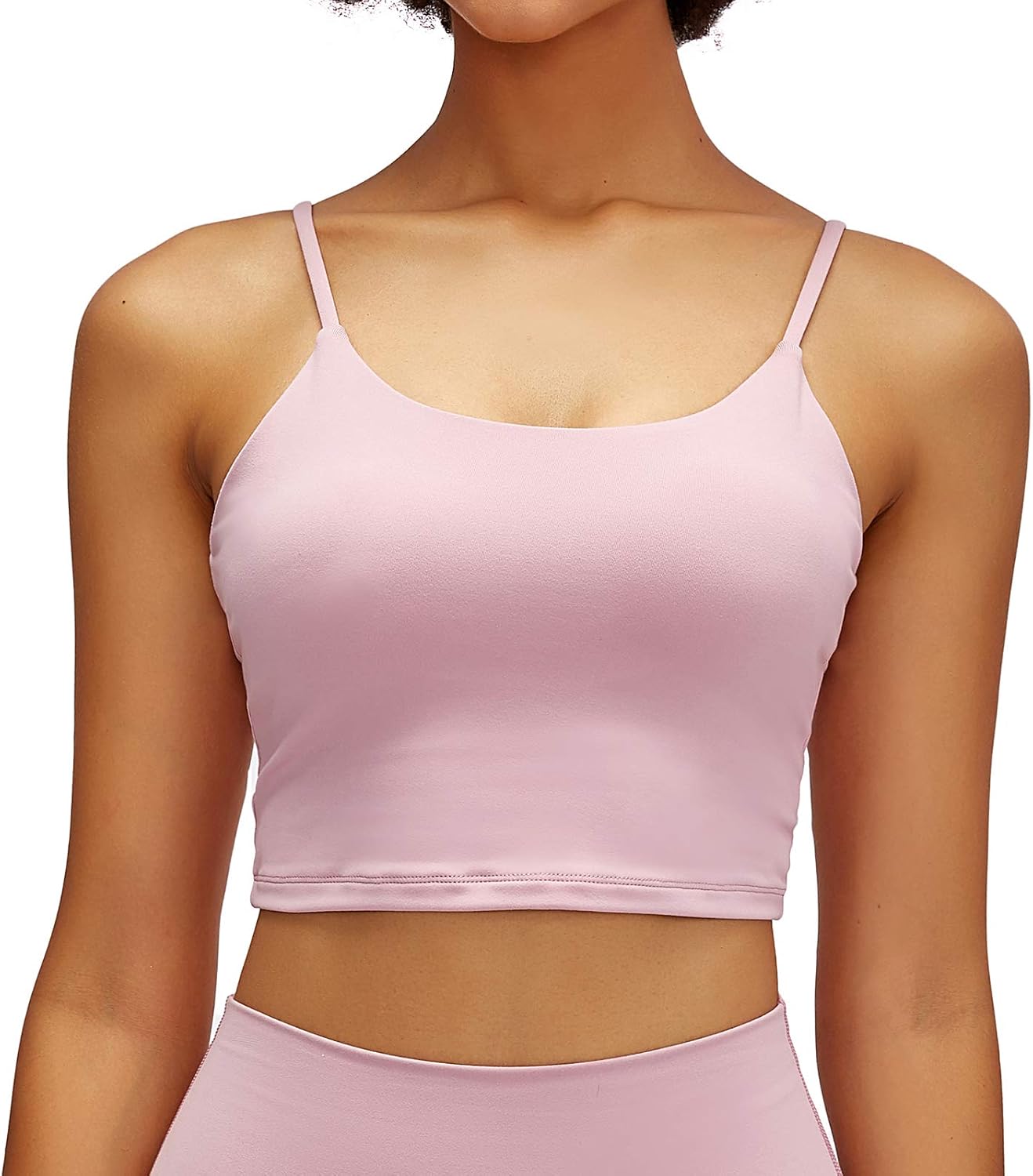 Lemedy Women Padded Sports Bra Yoga Tank Top