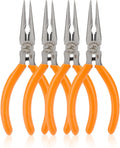 Rongon 5in Small Needle Nose Pliers,Long Nose Plier, Jewelry Plier Tool