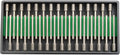 30Pcs 5mm Barrel Head,3mm Shaft,Diamond Stone Abrasive Burs Burr Grit Bits for Rotary Tool Grinding Head Jewelry Lapidary Woodworking (Barrel 5mm)