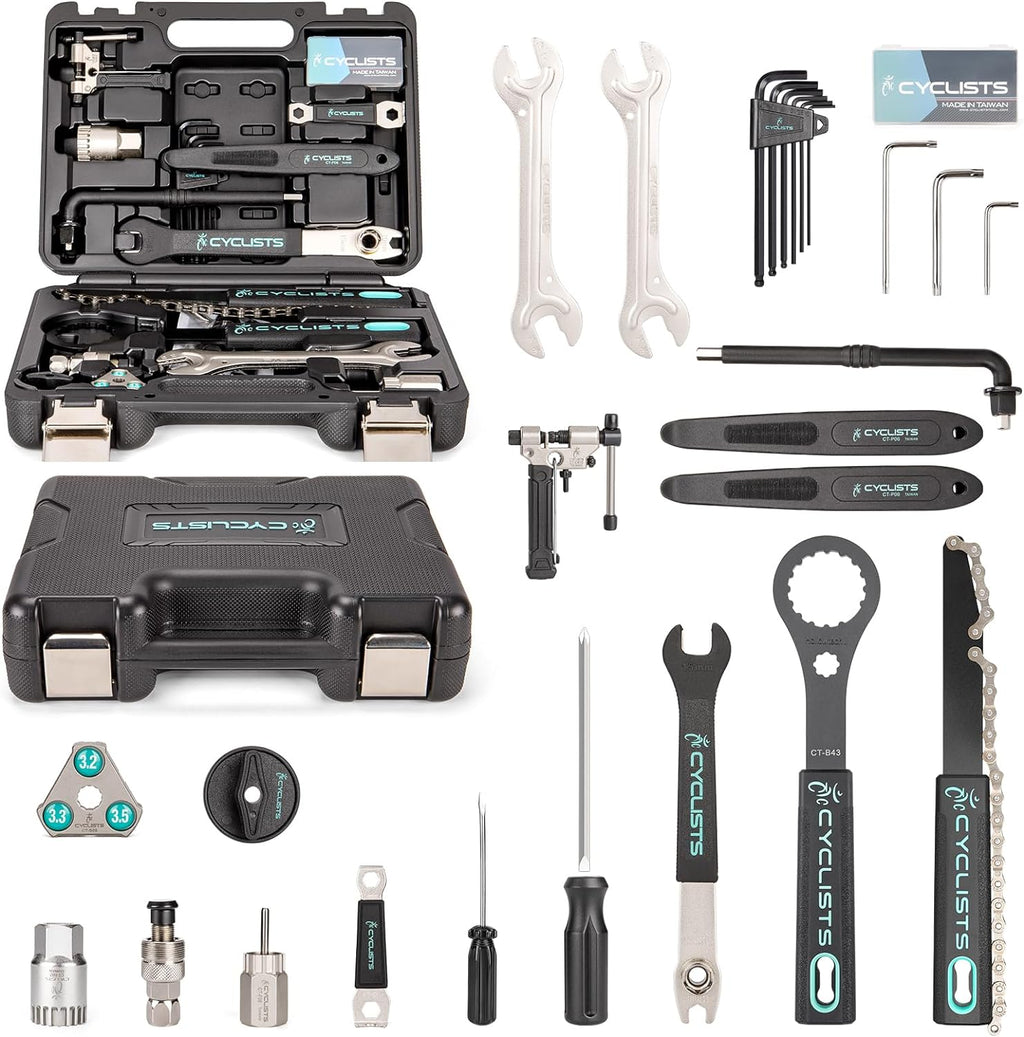 Bike Tool Kit with Storage Case - 22 PCS Bicycle Repair Tool Set