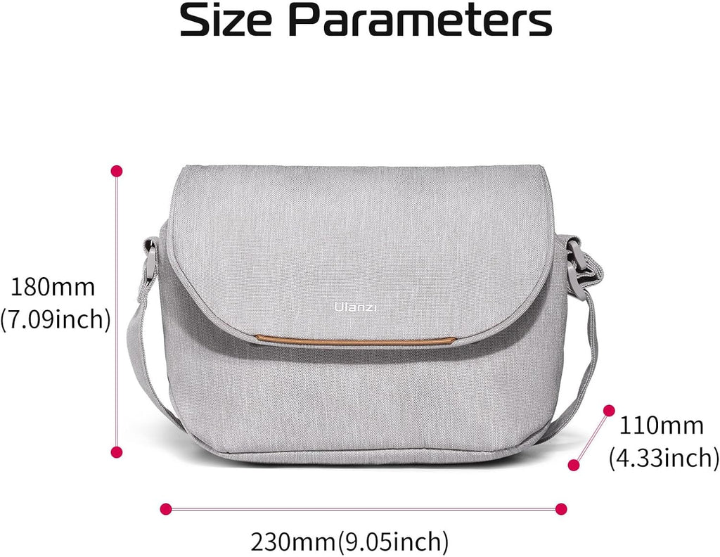 ULANZI 3L Camera Bag, Professional SLR/DSLR Crossbody Bag Shoulder Case