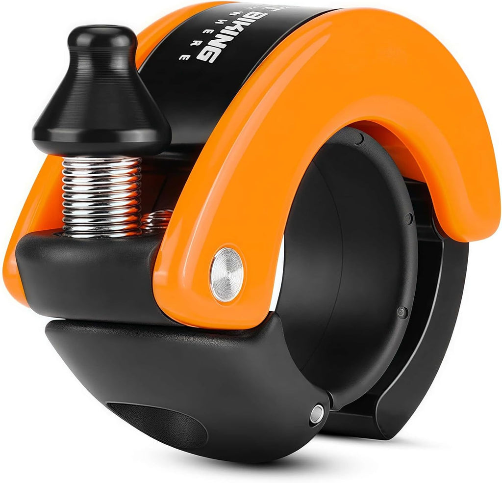 Ultra-Loud Hidden Bike Bell - Ideal for Adults & Kids | 100dB Clear Ring | Fits 22.2mm/0.78in Handlebars | Also for e-Scooters & Walkers ﻿