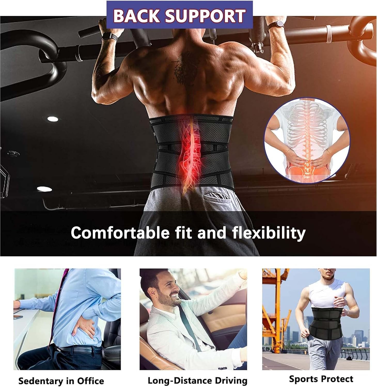 Waist Trainer Trimmer for Men Tummy Control Shapewear