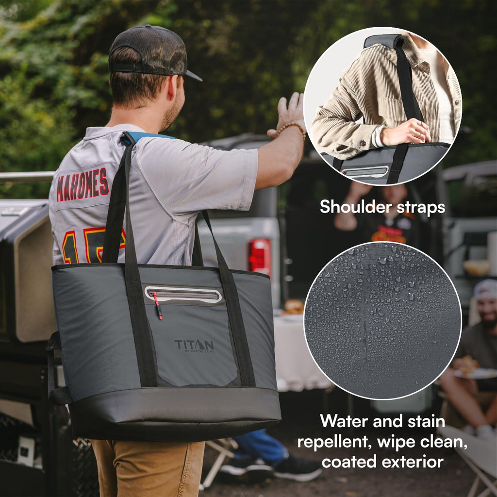 Titan 30 Can Cooler Tote, Keeps Ice Up to 3 Days