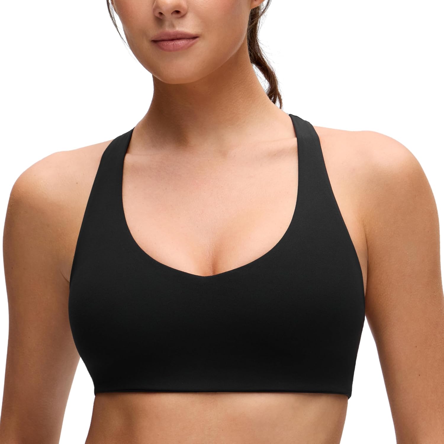 CRZ YOGA Butterluxe Racerback Sports Bras