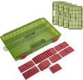 Goture Fishing Tackle Box Organizer - Transparent Fishing Organizer Box w/Measurement Ruler, Adjustable Dividers, Dual Latches | 4 Pcs 3700 Tackle Tray| Ergonomic Grip