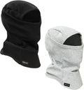 KOOLSOLY Ski Mask Balaclava Cold Weather Warm and Fleece Face Mask Neck Warmer Full Face Mask for Men&Women