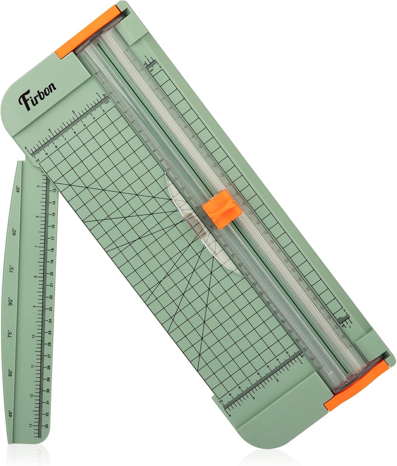 Firbon A4 Paper Cutter, 12 Inch Paper Trimmer with Extened Ruler, Morandi