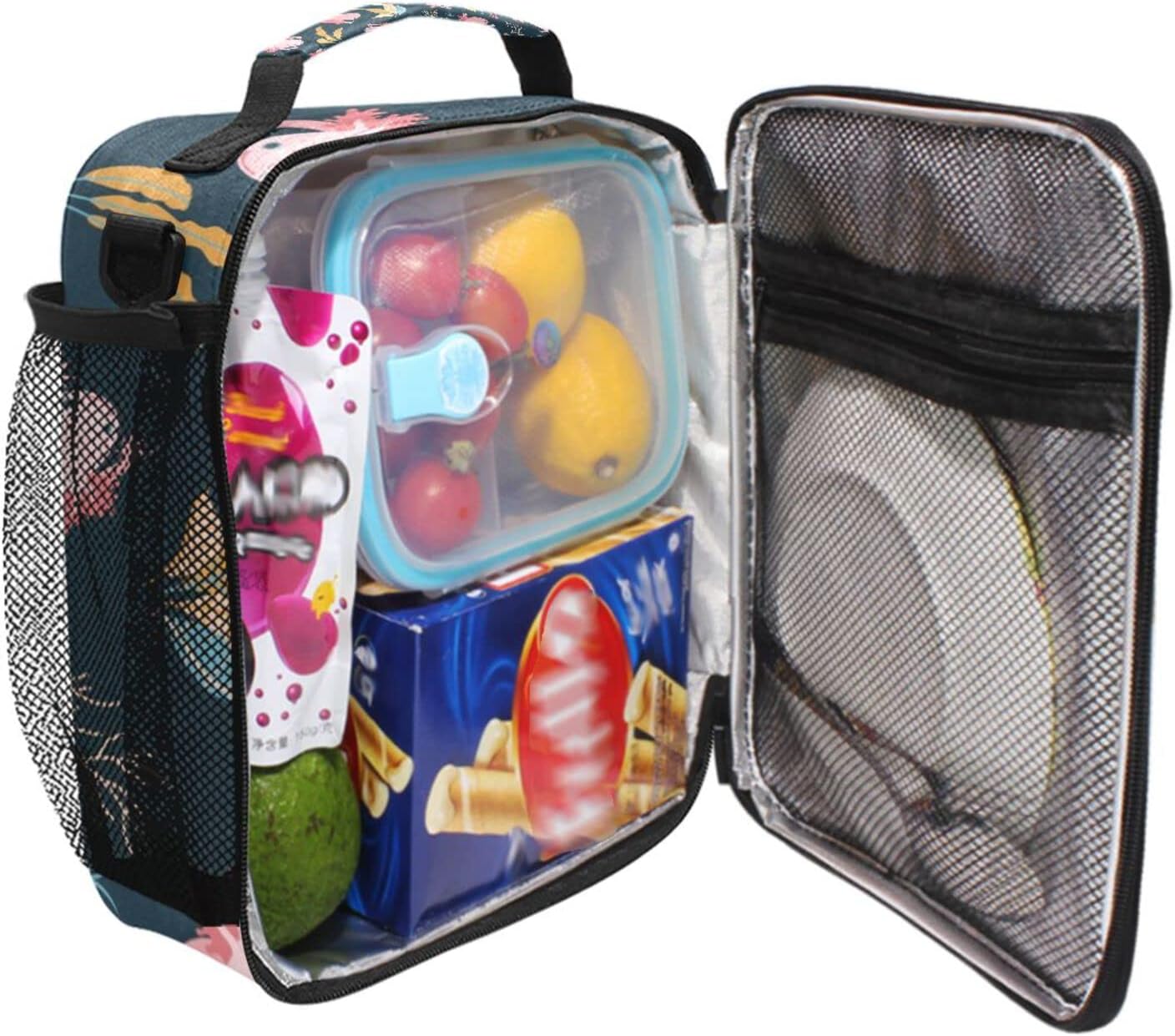 Axolotl Lunch Box Insulated Lunch Bag Cooler Tote Bag