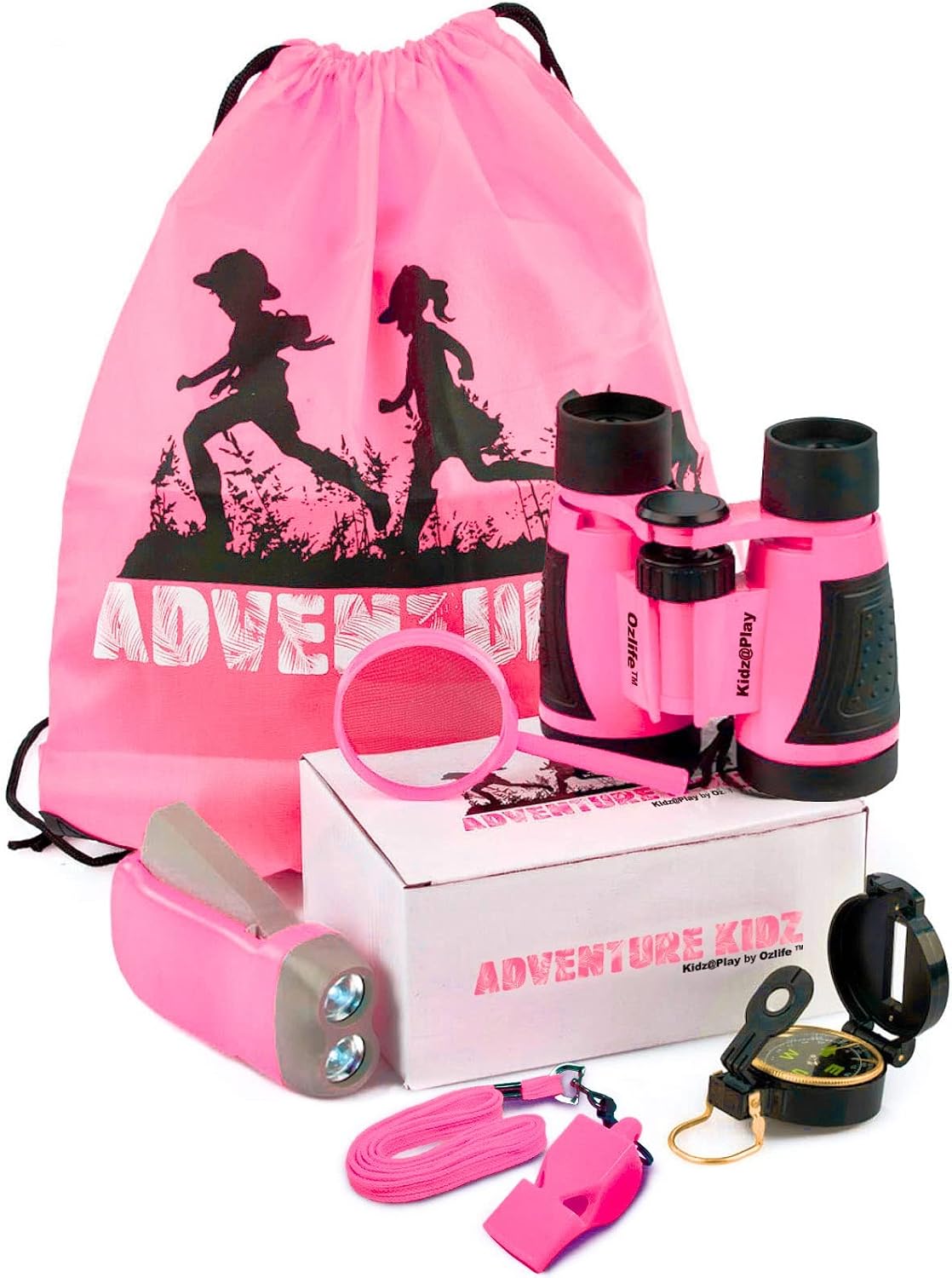 Adventure Kidz Pink Outdoor Exploration Kit for Children