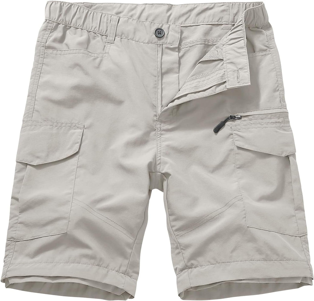 linlon Boy Scout Pants Hiking Mens Convertible Zip Off Safari Fishing