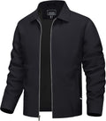 TACVASEN Men's Lightweight Jacket Fall Water-repellent Windbreaker Jackets