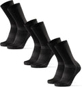 DANISH ENDURANCE Crew Cycling Socks, Fast-Dry & Cushioned, 3 & 5-Pack