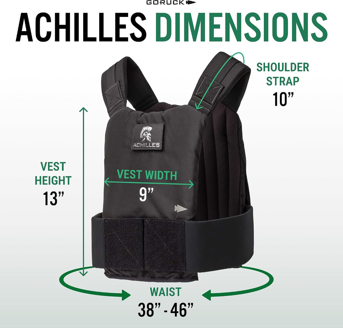 GORUCK Achilles Rucking Weighted Vest for Men