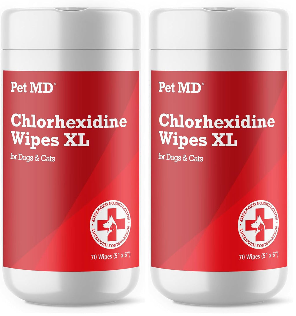 Pet MD XL Topical Wipes with Aloe for Dogs and Cats - 70ct