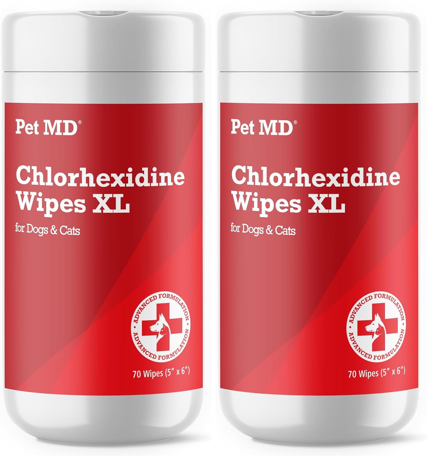 Pet MD XL Topical Wipes with Aloe for Dogs and Cats - 70ct