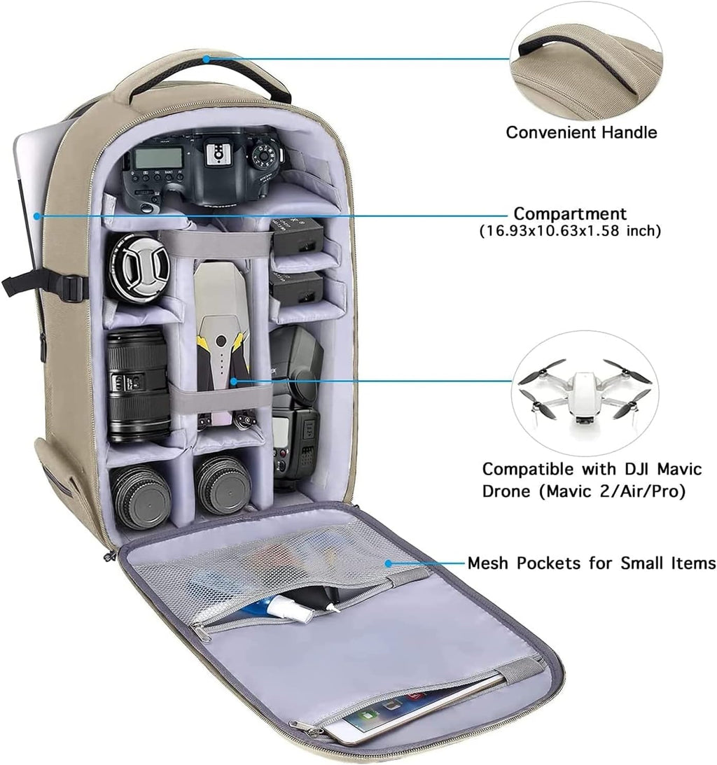 MOSISO Camera Backpack, DSLR/SLR/Mirrorless Photography Camera Bag