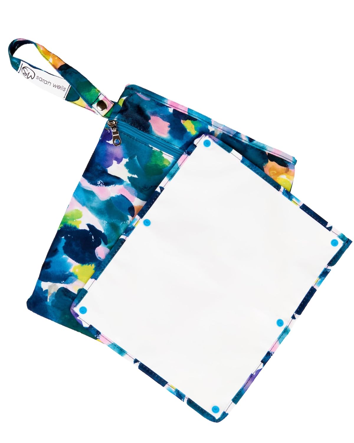 Sarah Wells Pumparoo Wet/Dry Bag with Staging Mat (Aquarelle)