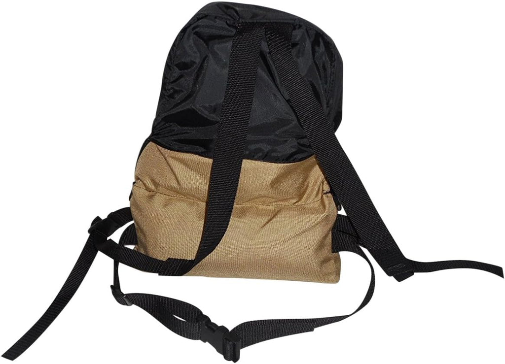 BAGS USA Backpack/Fanny Pack Convertible.top Portion Folds Inside,2-in-1 Expandable Waist Backpack