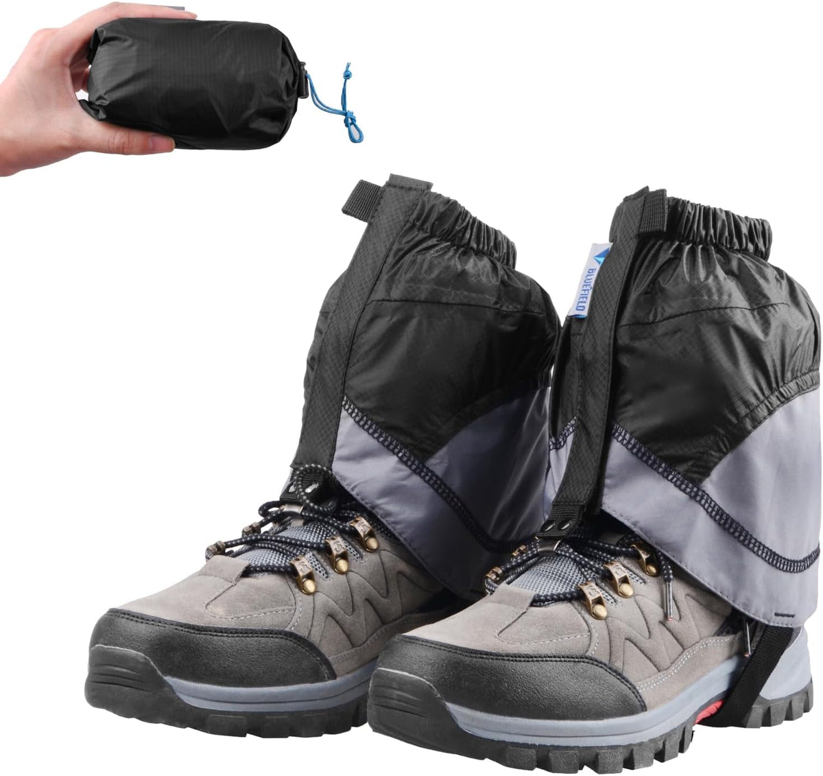 TRIWONDER Trail Gaiters for Hiking & Running, Low Ankle Shoe Gators