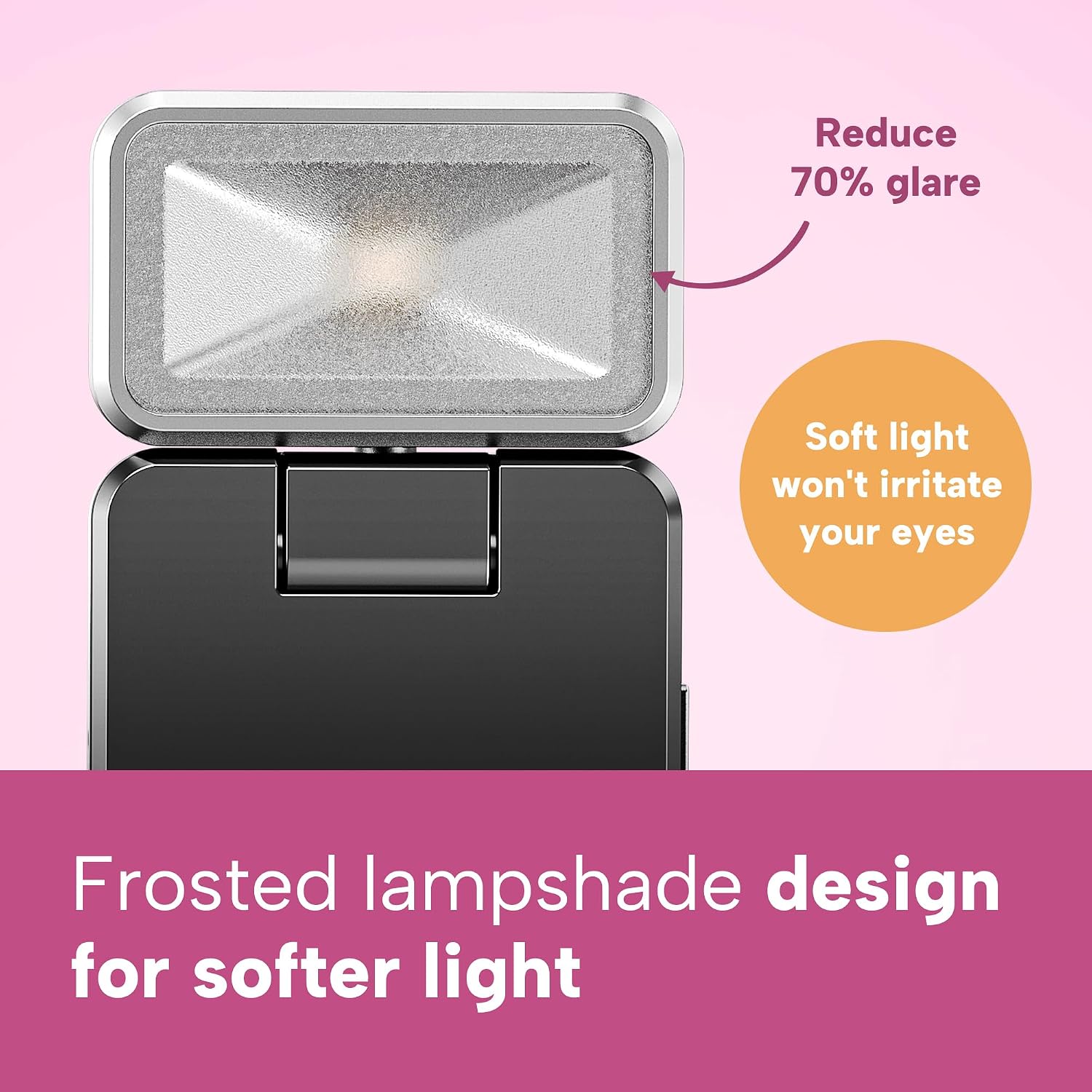 86lux Book Light, Rechargeable Reading Lights for Books in Bed