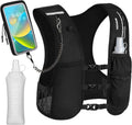 MOKURA Running Vest for Women Men with 500ML Soft Flask & Phone Holder