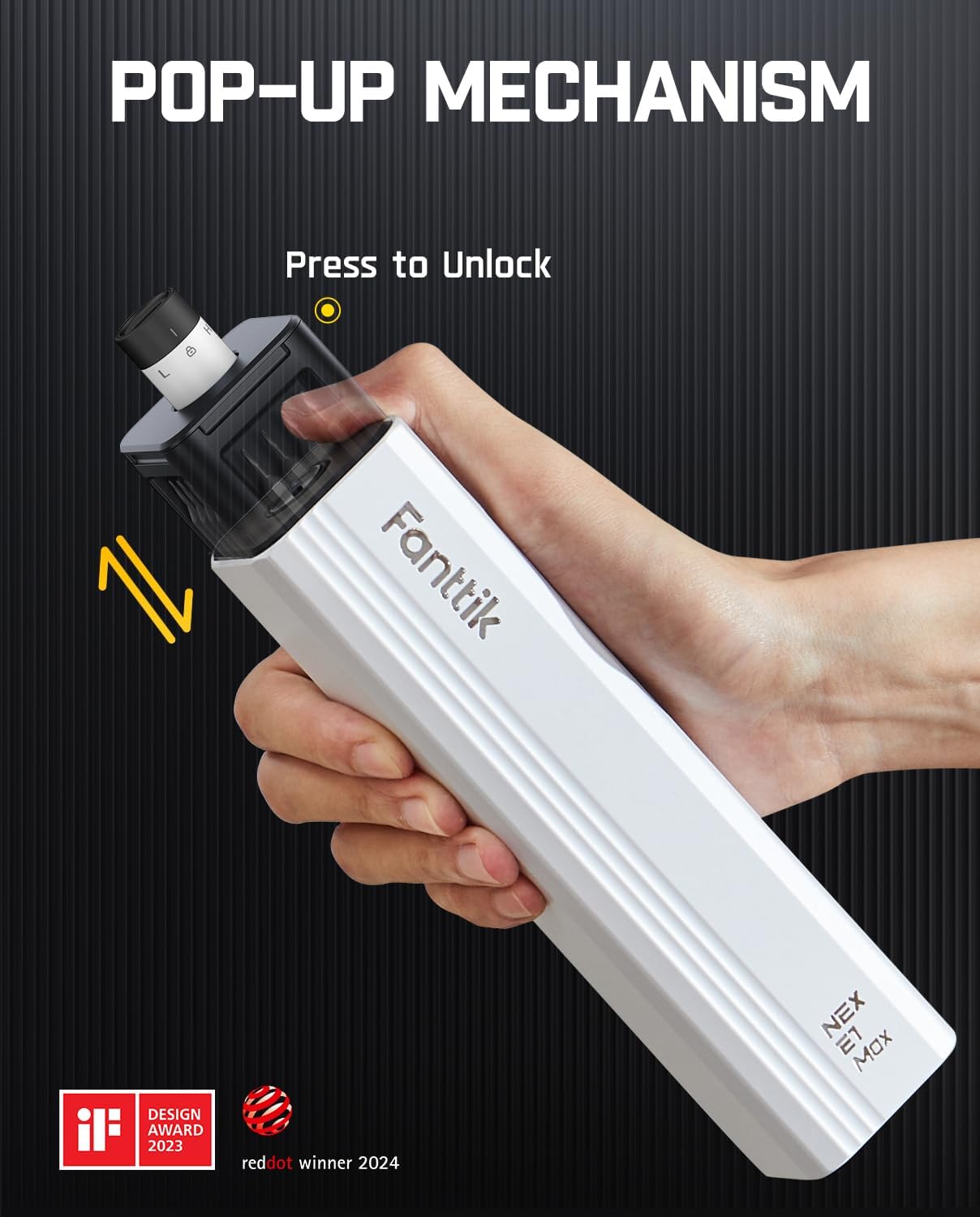 Fanttik E1 Max Electric Screwdriver, 53-in-1 Screwdriver for DIY (White)