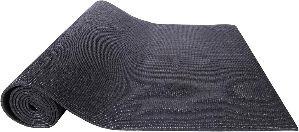 Fitvids All Purpose Thick High Density No Tear Exercise Yoga Mat with Strap & Lightweight Features for Indoor & Outdoor Use