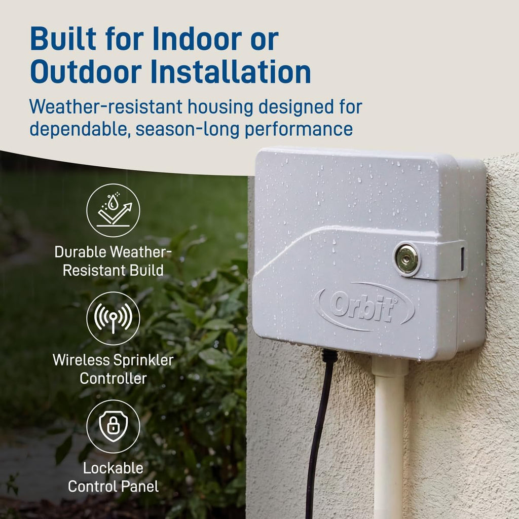 Orbit B-hyve Smart Sprinkler Controller, 6-Zone - 57946