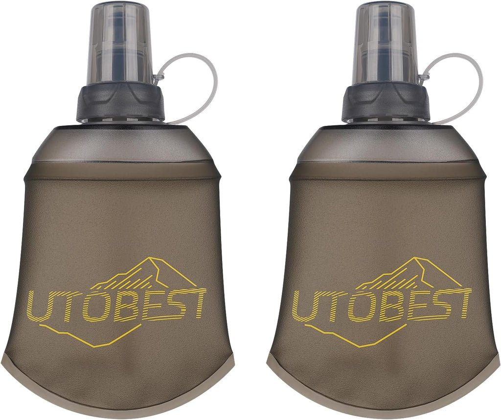 UTOBEST Soft Flask 150ml Collapsible Running Water Bottles