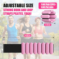 Wrist & Ankle Weights for Women, Wearable Strong Arm & Leg Weights Set of 2(1Lbs Each), Adjustable Ankle Weights for Walking, Yoga, Dance, Barre,Gym,Exercise,Pilates,Walking Running