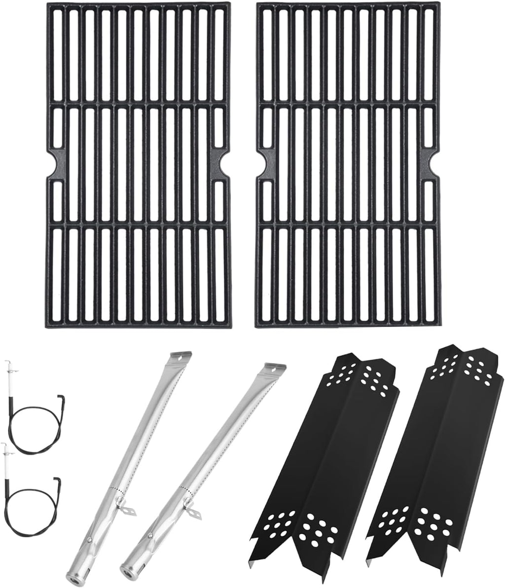 Replacement Parts Kit for Nexgrill Deluxe 2 Burner 720-0864R 720-0864RA 720-0864BA, Grill Parts Kit for Expert Grill 720-0864T, Grill Grate Kit for Nexgrill Replacement Parts 2 Burner