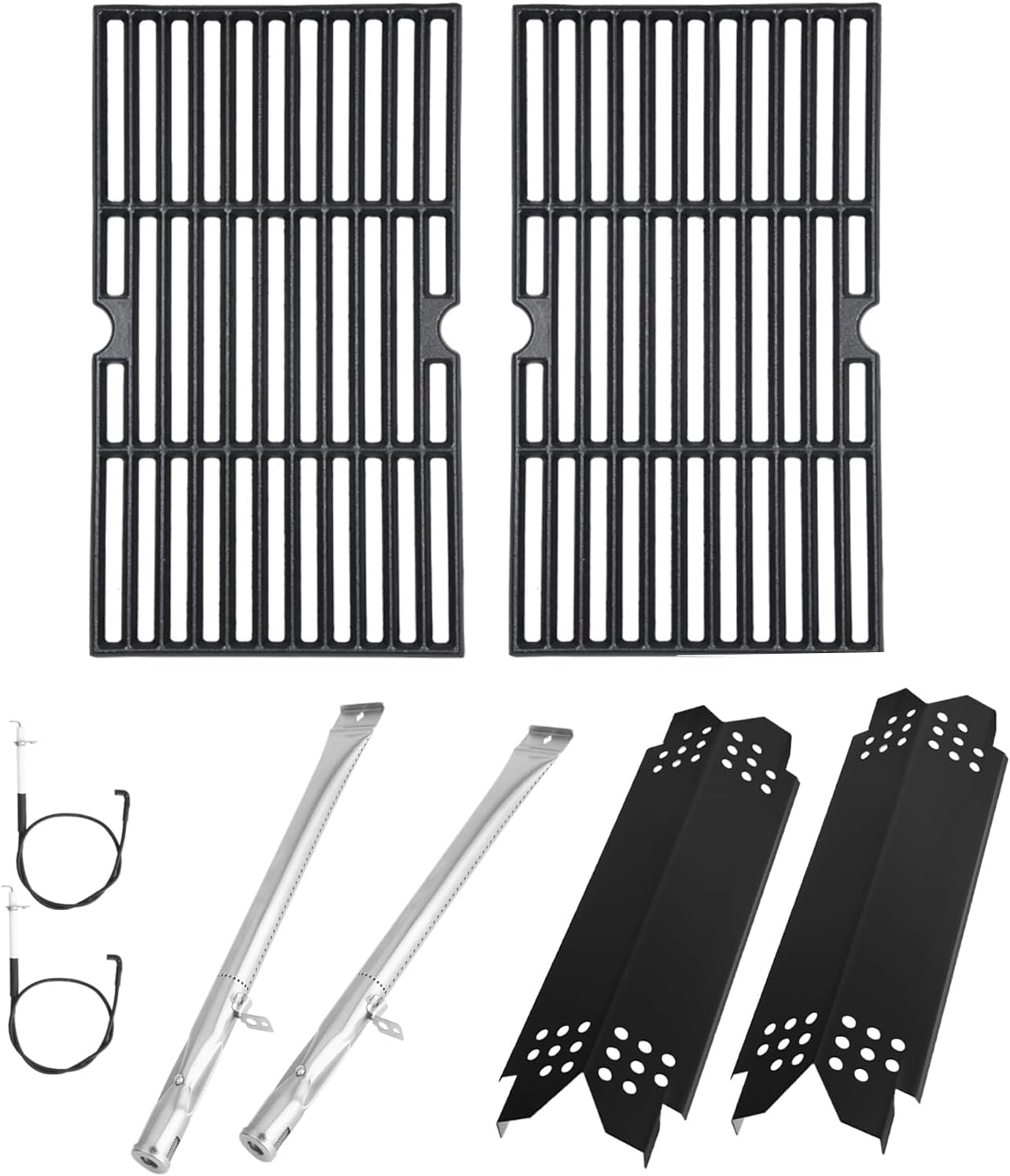Replacement Parts for Nexgrill 5 Burner 720-0888S, Grill Parts Kit for Nexgrill 720-0830X Replacement Parts, Grill Grate Kit for Nexgrill Replacement Parts 5 Burner 720-0888S