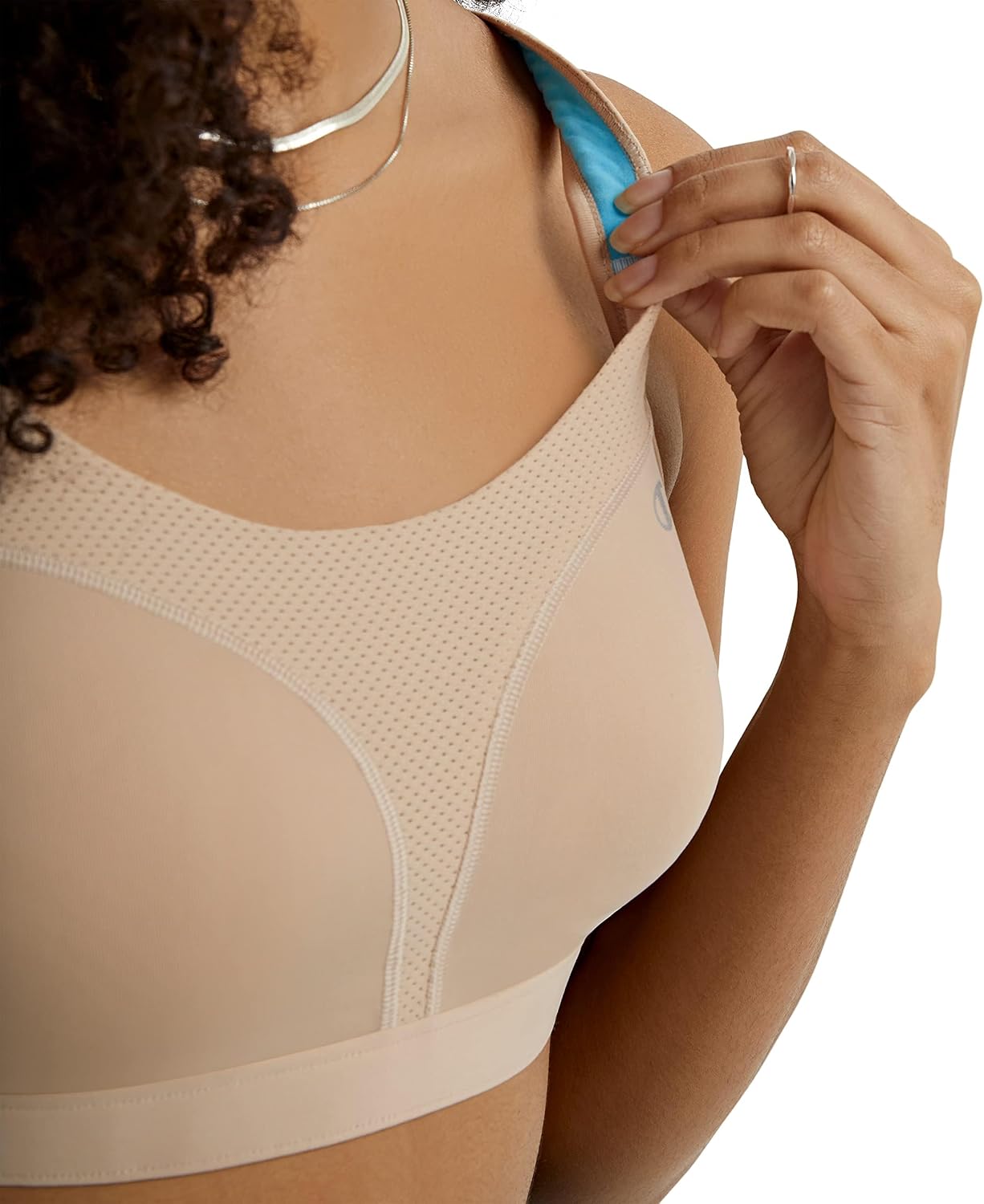 Champion Women's Sports Bra, High-Impact, Maximum Support, Breathable, Moisture-Wicking Fabric
