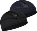MELASA Cooling Skull Cap Breathable Mesh Sweat Control Helmet Liner for Men