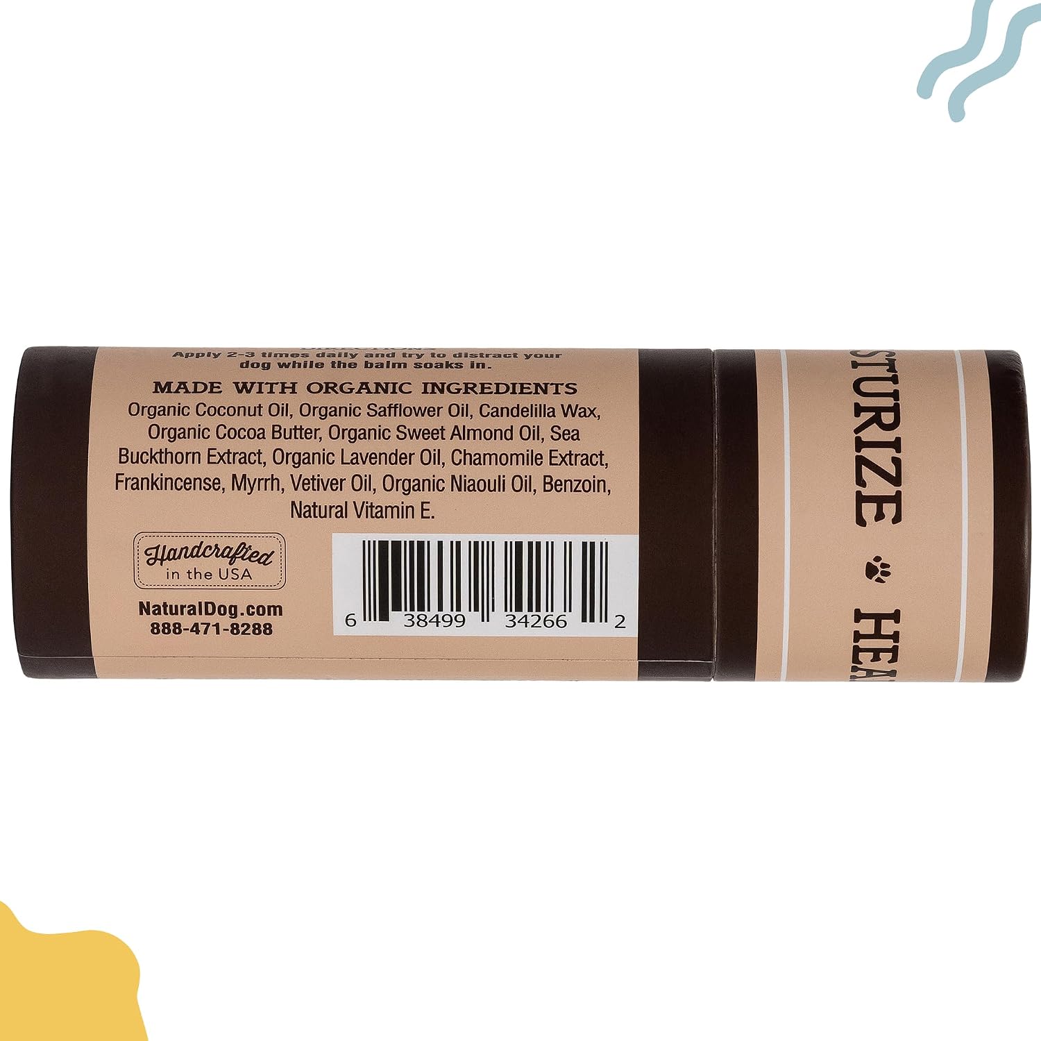 Natural Dog Company Skin Soother Dog Skin Balm, 2 oz Stick