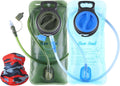 2 Pack Hydration Bladder 2 Liter/70 oz - 1.5L 2.5L 3L Water Bladder - BPA Free Hydration Pack Replacement - BPA Free Hydration Pack Replacement