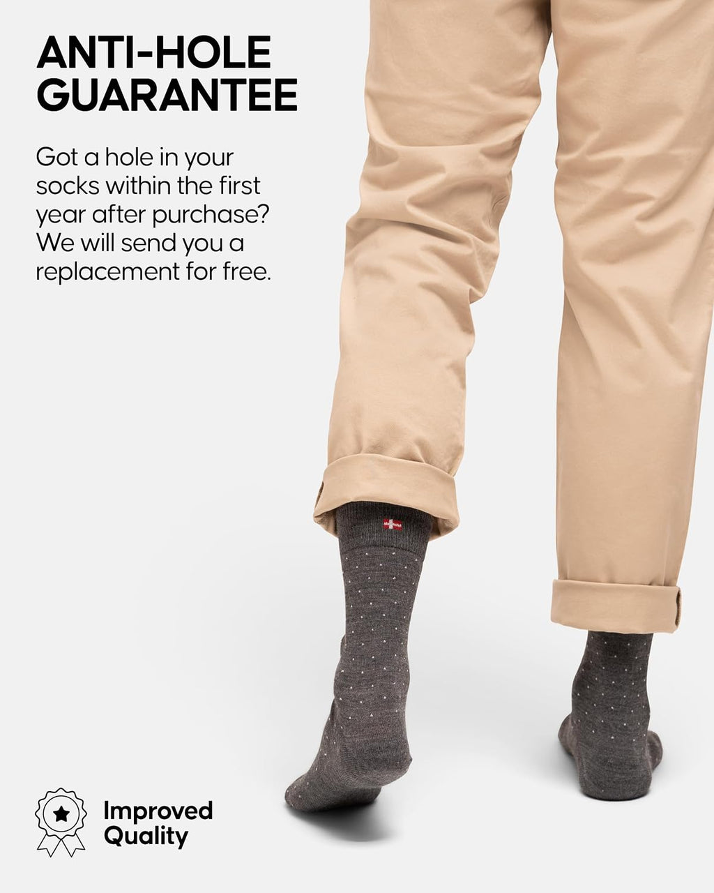 DANISH ENDURANCE Merino Wool Dress Socks, Lightweight & Thin, 3 & 5-Pack