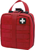 First Aid Kit Med Medical - Kit Rip-Off 180 pcs Water-Resistant Emergency Kit for Camping Hiking Home Outdoor Truck Vehicle Car Fishing Travel Biking