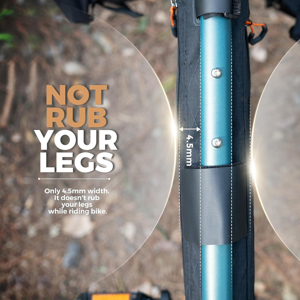 Bike Frame Bag Waterproof Triangle Bag Anti-Slip 5-Point Straps