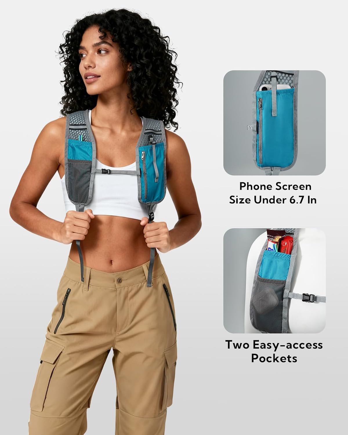 WATERFLY Small Packable Travel Backpack: 15L Lightweight Hiking Daypack