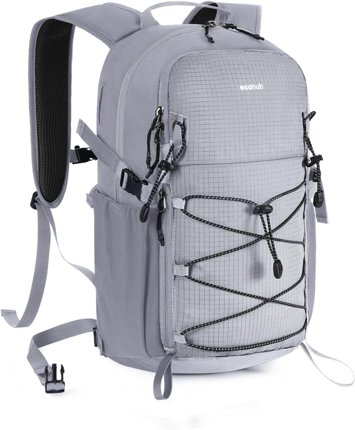 ECOHUB Small Hiking Backpack for Men Women, 20L Lightweight Travel Backpacks Water Resistant Camping Cycling Hiking Daypack