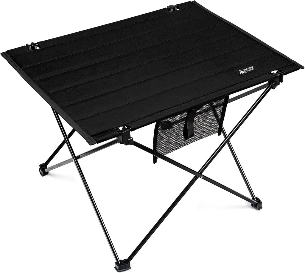 ONETIGRIS Foldable Camping Table, Lightweight Portable Table Sturdy & Quick Setup, Holds Up to 66 lbs, Perfect for Camping, Hiking, Backpacking, Picnic, Beach, Travel