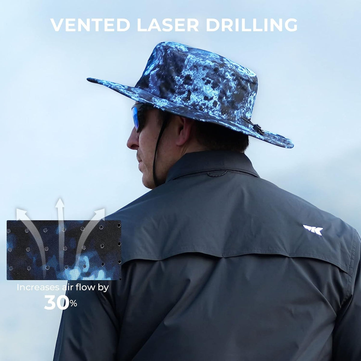 KastKing Sol Armis UPF 50 Boonie Hat for Sun Protection,Men Women