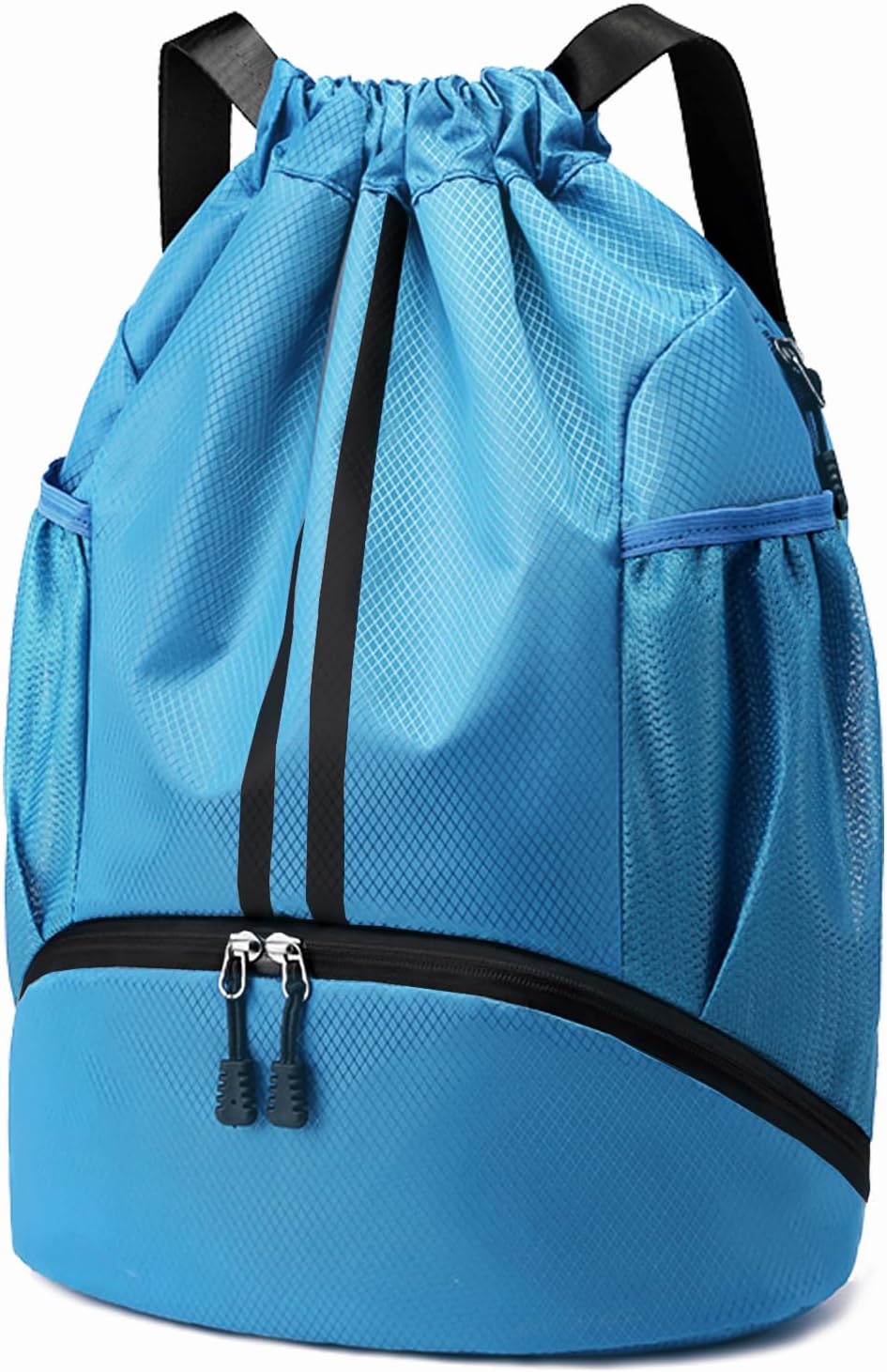 Hoedia Sports Drawstring Backpack - Swim Gym Bag for Women and Men