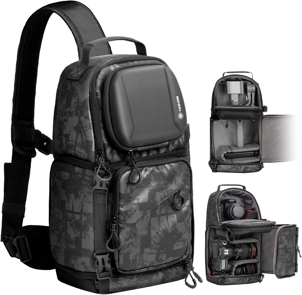 TARION Hard Shell Camera Backpack Bag for Photographers Compact 13L TRH